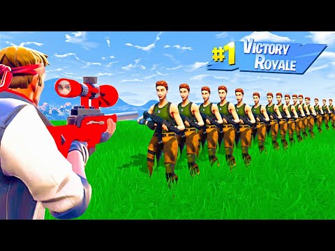 HOW MANY PLAYERS Can 1 BULLET Kill in Fortnite Battle Royale - UCfLuMSIDmeWRYpuCQL0OJ6A