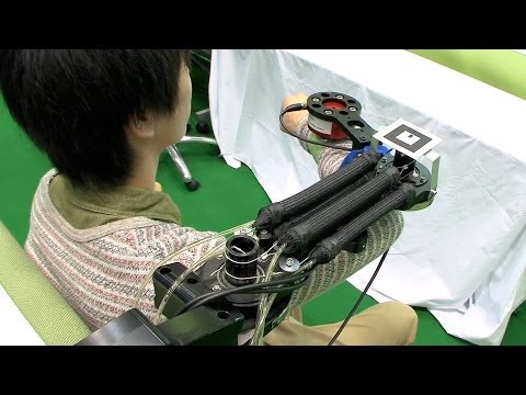 Rehabilitation support robot "R-cloud" makes muscle movement visible - UCOHoBDJhP2cpYAI8YKroFbA