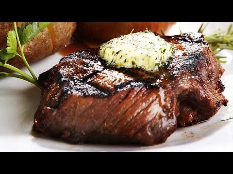 Cómo hacer sirloin con mantequilla de romero y puré - UClIHawzMOBFQc1QZu2XYuoQ