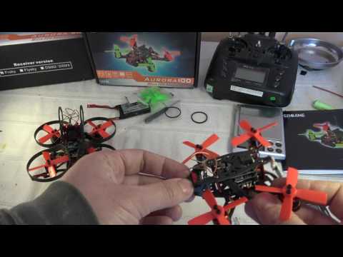 Eachine Aurora 100 unboxing, analysis, binding, configuration and demo flights (Courtesy Banggood) - UC_aqLQ_BufNm_0cAIU8hzVg