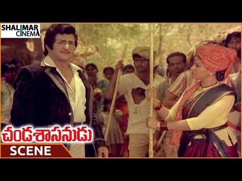 Chanda Sasanudu Movie || Sharada Informs To Solve Victim Problems || NTR, Radha || Shalimarcinema