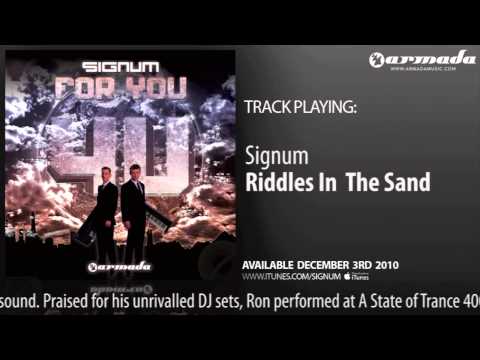 03 Signum - Riddles in the Sand [Signum - For You Album Preview] - UCGZXYc32ri4D0gSLPf2pZXQ