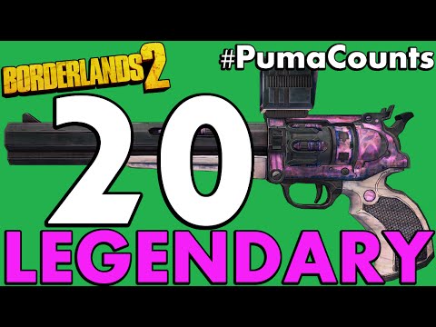 Top 20 Best Legendary Guns and Weapons in Borderlands 2 #PumaCounts - UCbbwieYl0WBCPsXB9uKvVUA