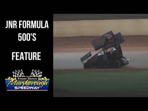 Junior Formula 500's - Final - Maryborough Speedway - 7/4/2023 - dirt track racing video image