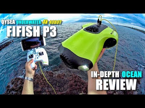 2018 Underwater Drone QYSEA FIFISH P3 4K ROV Review - Part 3 - [In-Depth OCEAN TEST, Pros & Cons] - UCVQWy-DTLpRqnuA17WZkjRQ