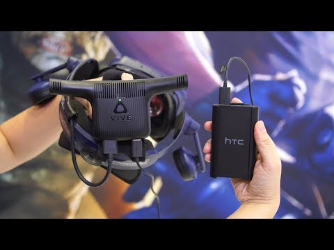 Hands-On with HTC Vive Wireless Adapter! - UCiDJtJKMICpb9B1qf7qjEOA