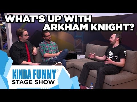 Rocksteady Checks In with the Guys about Batman - Kinda Funny Stage Show E3 2015 - UCbu2SsF-Or3Rsn3NxqODImw