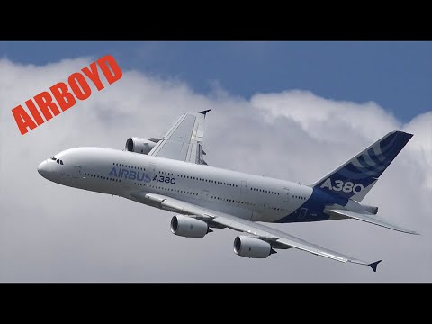 Airbus A380 Farnborough Airshow 2014 4K - UClyDDqcDsXp3KQ7J5gyIMuQ
