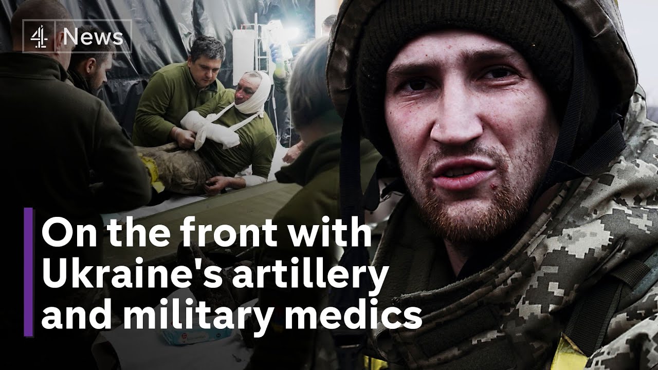 On the frontline of Ukraine’s artillery war