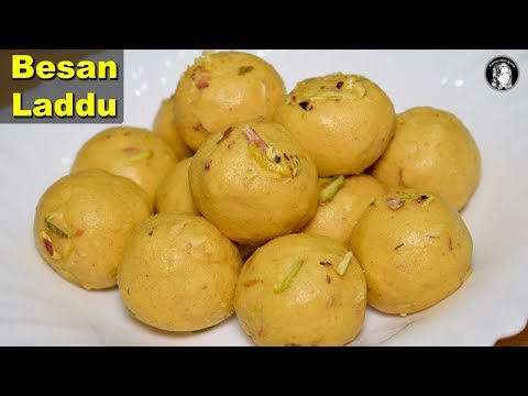 Besan Ke Ladoo (Complete and Perfect) Recipe - How to make Besan Laddu - Kitchen With Amna - UCQ2P7C8UGoVM6AhqsVx-M0Q