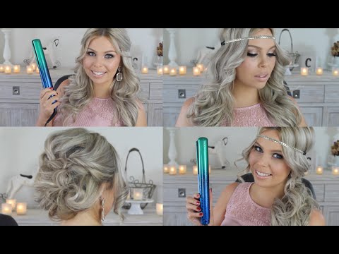 Formal Hair Styles with GHD Hair Straightener ♡ Crystal Conte - UChplUdodMCdfZfmTQbRhNWw