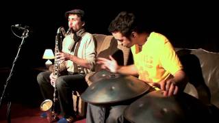 Living Room - Manu Delago (Hang) & Christoph Pepe Auer (Bass Clarinet, Pepephon)