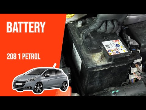 How to change the battery on the Peugeot 208 1.2 Puretech - Peugeot 208 ...