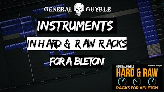 Instruments - Hard & Raw Racks for Ableton - Rawstyle Samples & Presets