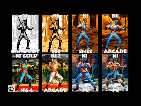 Killer Instinct JAGO Graphic Evolution 1994-2016 | GB GBC SNES N64 ARCADE PC | PC ULTRA - UCwGyYaPscnwhXEpNdQOuG4g