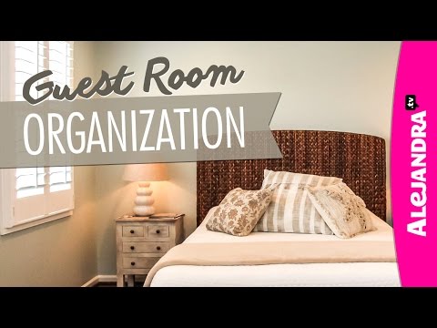 Guest Room Organization Ideas & Tour (Part 1 of 2) - UCcvu0uB6SzugED_5FEC7Z0Q