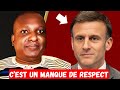 URGENT! IBRAHIMA MAIGA TRES EN COLERE SORT ET RECADRE E. MACRON SUITE A SON DISCOURS SUR LES BASES F