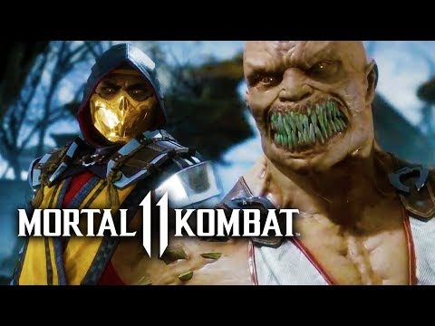 Mortal Kombat 11 First Official Gameplay Reveal - Scorpion vs Baracka | MK11 Reveal Event - UCbu2SsF-Or3Rsn3NxqODImw