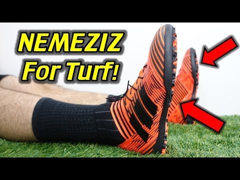 GOOD QUALITY, BAD FIT! - Adidas Nemeziz Tango 17.3 Turf (Pyro Storm) - Review + On Feet - UCUU3lMXc6iDrQw4eZen8COQ