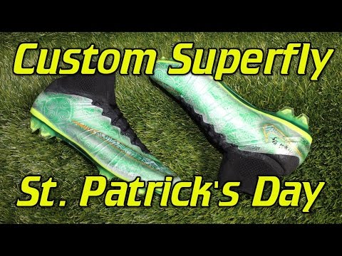 Nike Mercurial Superfly 4 Custom "Saint Patrick's Day" - Review + On Feet - UCUU3lMXc6iDrQw4eZen8COQ