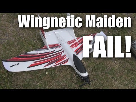 HK Wingnetic maiden (pilot)  fail :-( - UCahqHsTaADV8MMmj2D5i1Vw