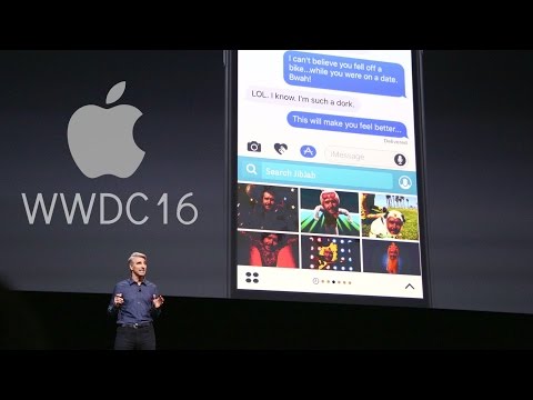 Apple Unveils iOS 10 | WWDC 2016 - UCCjyq_K1Xwfg8Lndy7lKMpA