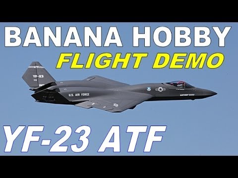 Banana Hobby / LX Models YF-23 ATF FLIGHT DEMO Part 3 of 3 in HD By: RCINFORMER - UCdnuf9CA6I-2wAcC90xODrQ