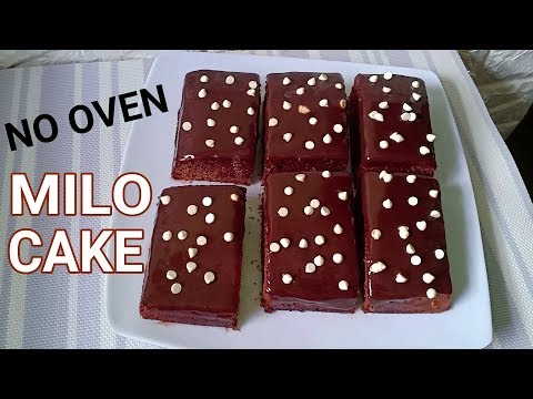 No Oven Milo Cake Recipe | How to Bake Milo Cake Without Oven