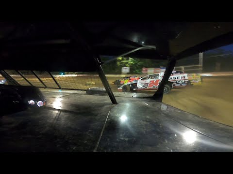 In Car Cam of Jimmy Cummins at Highland Speedway 8-27-22 (A-Mod) - dirt track racing video image