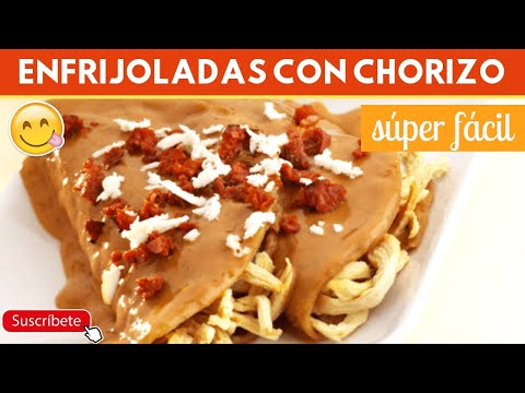 enfrijoladas con chorizo - UC-sOsYySa0l_u0EqJlxMuGA