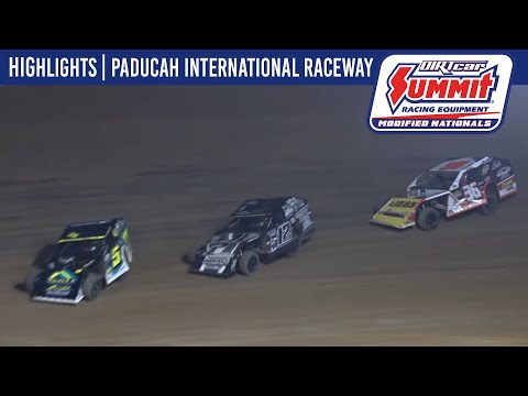 DIRTcar Summit Modified Nationals | Paducah International Raceway | June 30, 2023 | HIGHLIGHTS - dirt track racing video image