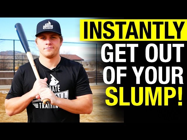 How To Get Out Of A Slump In Baseball?