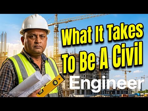 What It Takes To Be A Civil Engineer #civildubai