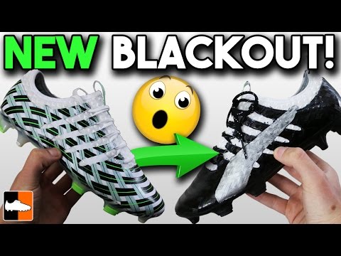 How to Blackout evoPOWER Vigor Boots! Black PUMA Cleats - UCs7sNio5rN3RvWuvKvc4Xtg