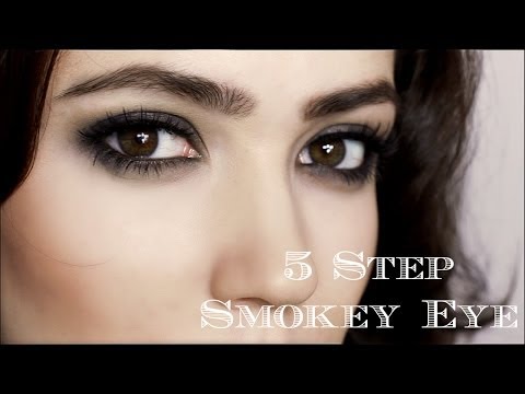 Dramatic Smokey Eye | 5 Steps | Makeup Tutorial - UC-1-zPmT368J8JRbsK_1keA