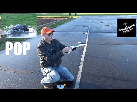 RC VLOG 29 | After it rains, rockets and planes. And a truck. - UCKqpeIILaupg-SvrIstn-yA