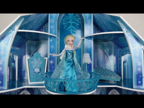 Elsa from Frozen shows amazing ICE Palace to Anna! - UCQ00zWTLrgRQJUb8MHQg21A