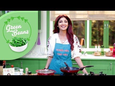 Green Beans with Sesame and Garlic | Shilpa Shetty Kundra | Healthy Recipes | The Art Of Loving Food - UCqoUtFTzx-fcFDdZLOGwL_w