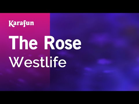 Karaoke The Rose - Westlife * - UCbqcG1rdt9LMwOJN4PyGTKg