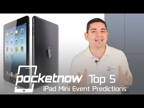 Apple's iPad Mini Event Predictions (Top 5) | Pocketnow - UCO_vmeInQm5Z6dEZ6R5Kk0A