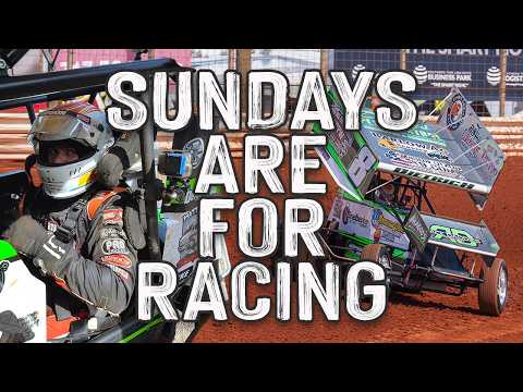Sunday Is A Long Day In PA Posse Country 🏁 But We Love It! ❤️- Dirt Track 410 Sprint Car Racing - dirt track racing video image