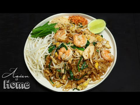 Asian at Home | Pad Thai Recipe - UCIvA9ZGeoR6CH2e0DZtvxzw