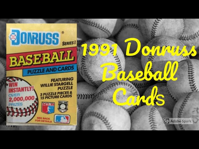 What 1991 Donruss Baseball Cards Are Worth Money?
