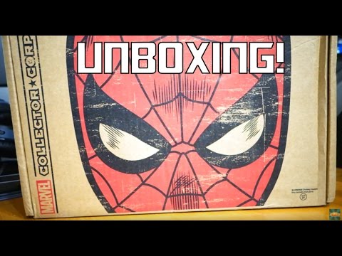 Marvel Collector Corps August Box Unboxing Spider-Man - UCssW3gaIc8BHuPJQ4rFMQpg