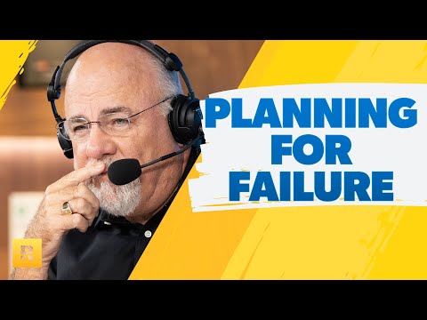 It Sounds Like You're Planning For Failure...