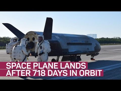 Secretive space plane lands after 718 days circling Earth (CNET News) - UCOmcA3f_RrH6b9NmcNa4tdg