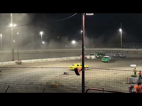 Spectator Figure 8 Race Saturday  8-10-2024 at Sycamore Speedway - dirt track racing video image