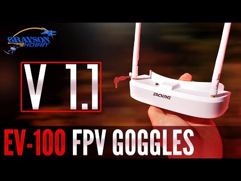 Eachine EV100 FPV Goggles Video Manual - Perfect FPV Google for Beginning FPV Drone Racing - UCf_qcnFVTGkC54qYmuLdUKA