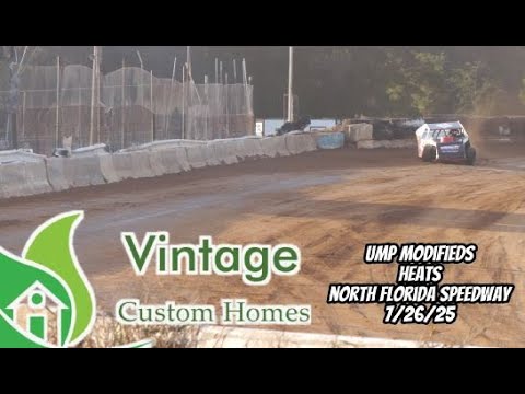 North Florida Speedway 7/26/25 - dirt track racing video image