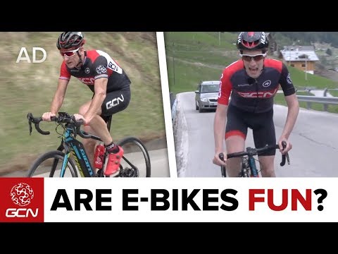 Are E-Bikes Fun? Road Bike Vs Road E-Bike - UCuTaETsuCOkJ0H_GAztWt0Q